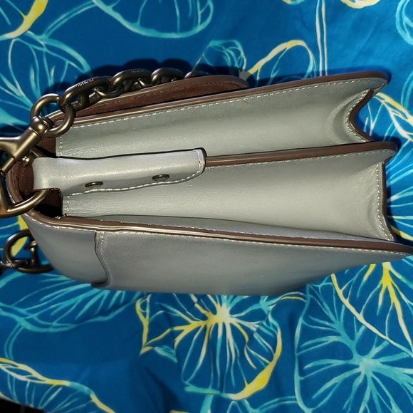 Coach Glovetan Leather Beat Bag Granite - Picture 3 of 10